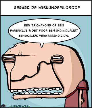 Nozzman - 171 - wiskundefilosoof - cartoon