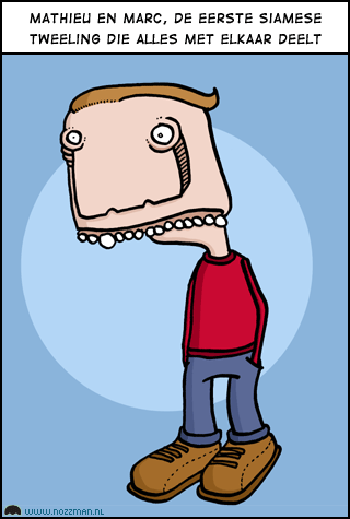 Nozzman - 180 - mathieu en marc - cartoon