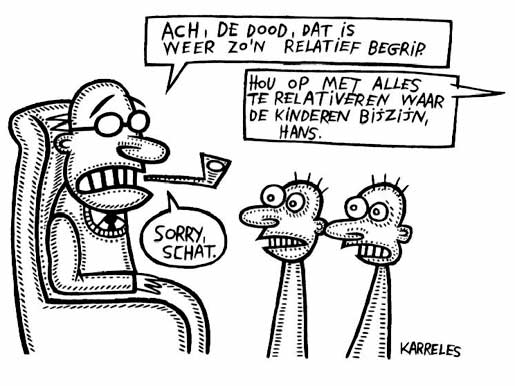 Kapreles cartoon 03 relativeren groot
