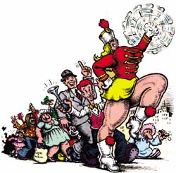 Robert Crumb, majorette 225 pix breed