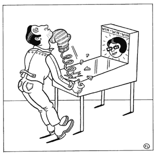 vrij spel voor olga cartoon