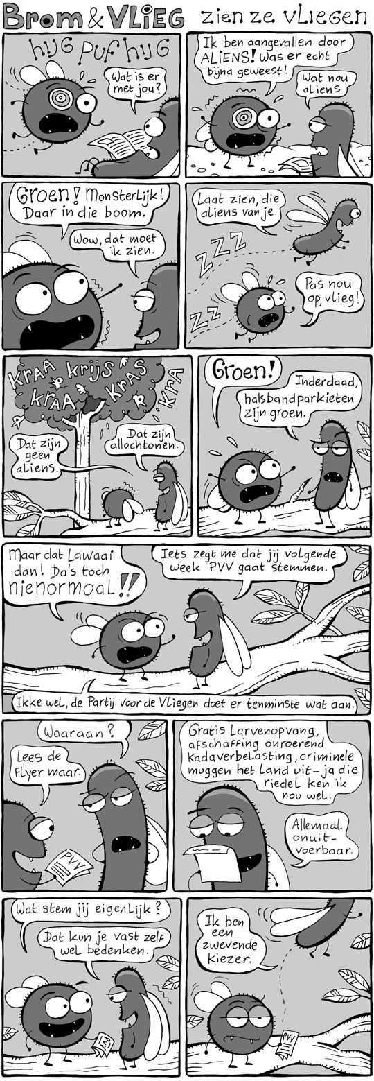 Brom & Vlieg weten wel op wie ze gaan stemmen