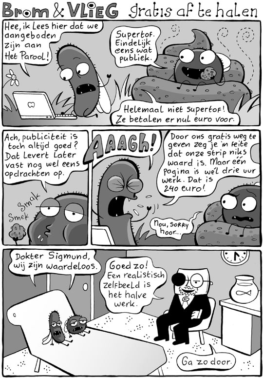 Brom & Vlieg zijn gratis af te halen