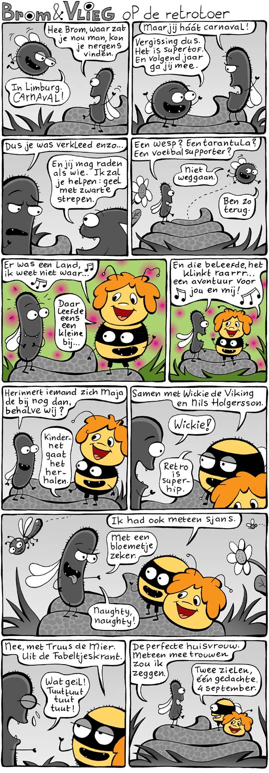 Brom & Vlieg gaan op de retrotoer
