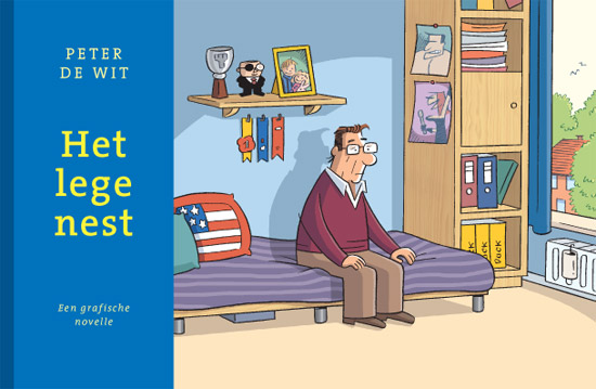Met Peter de Wit zal o.a. worden gepraat over zijn in oktober te
verschijnen
grafische novelle Het lege nest
