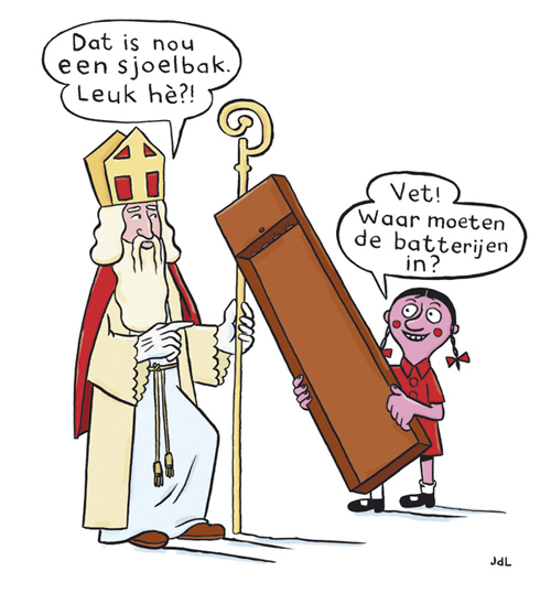 Eefje en Sinterklaas 2011