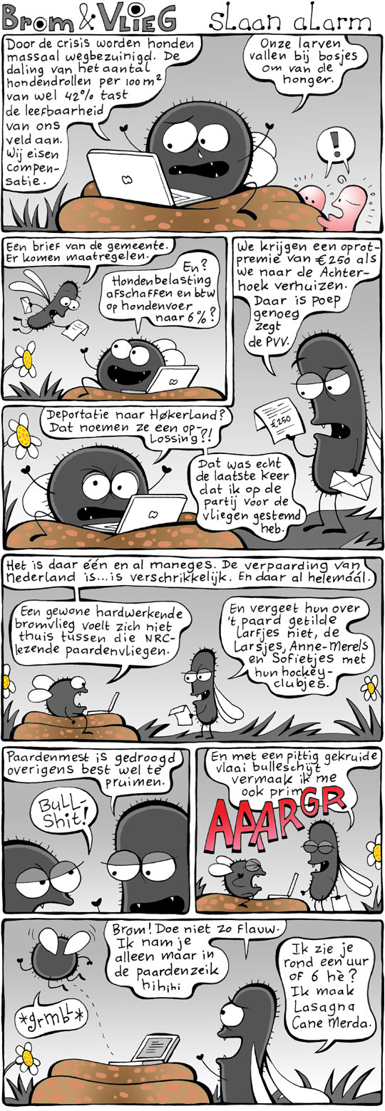 Brom & Vlieg slaan alarm