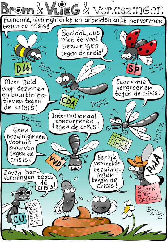 Brom & Vlieg zien de bui al hangen