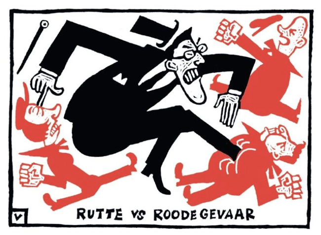 Rutte en het roode gevaar