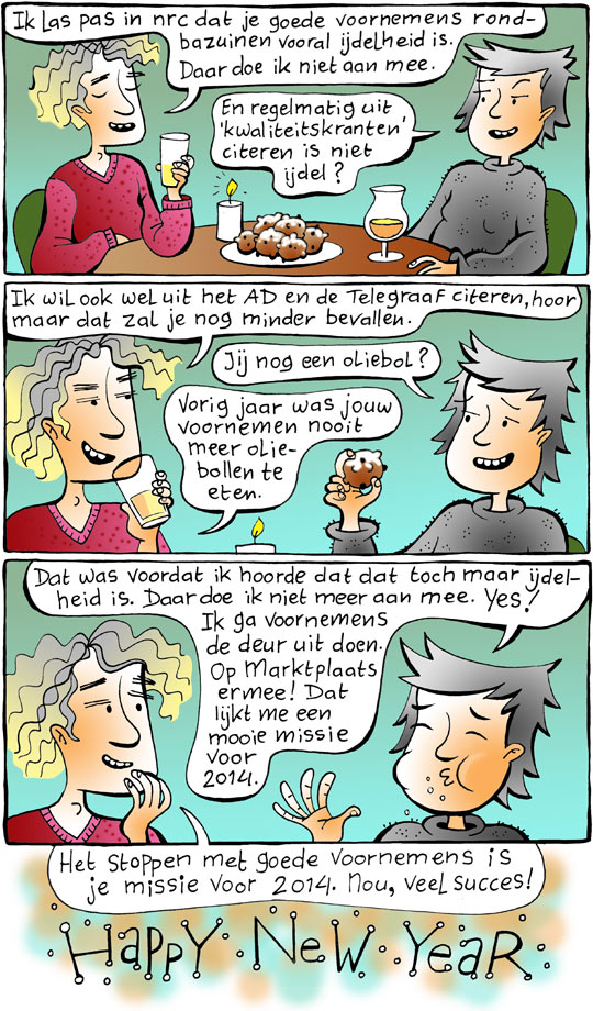 En... nog goede voornemens?