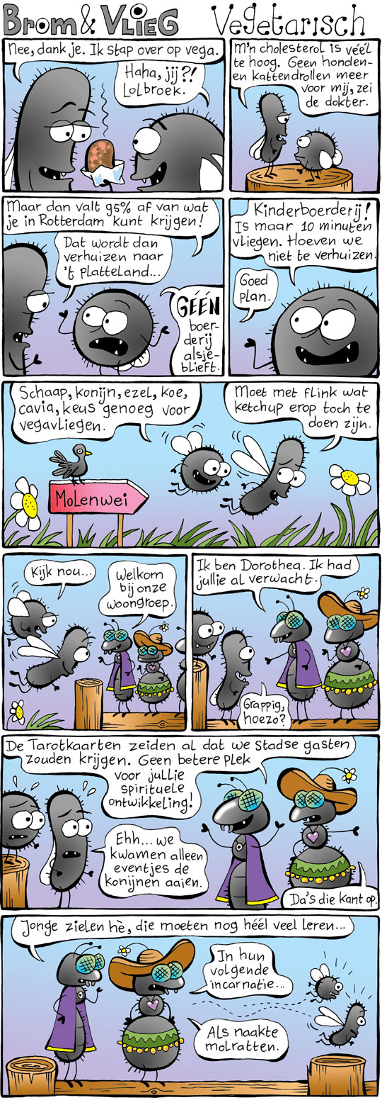 Brom & Vlieg stappen over op vegetarisch