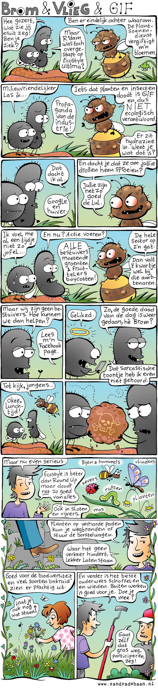 Brom & Vlieg en de 'milieuvriendelijke' onkruidbestrijding