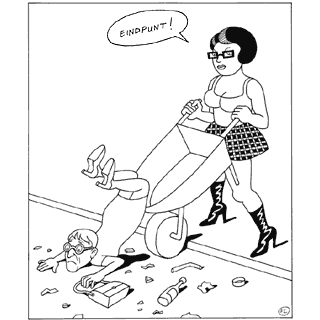 olga openbaar vervoer cartoon