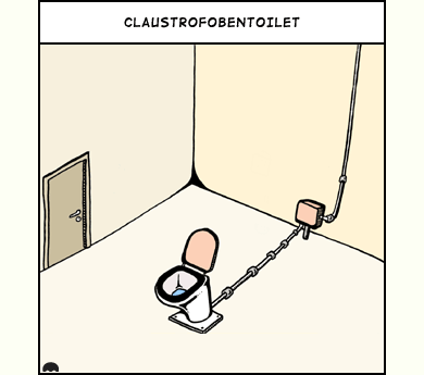Nozzman -  claustrofobentoilet cartoon  op home