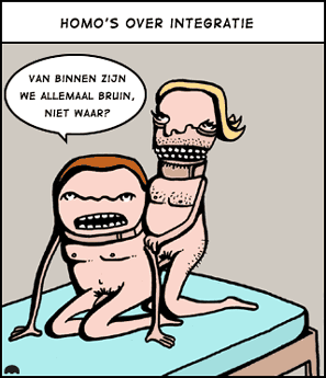 Nozzman - integratie - cartoon