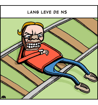 Nozzman - 45 - lang leve de ns - cartoon 320 x 345