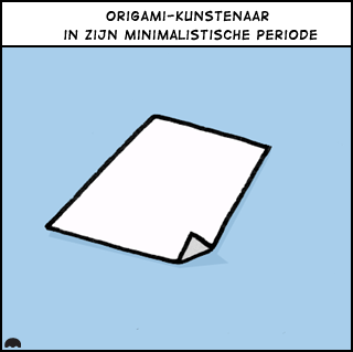 Nozzman - 94 - origami - cartoon